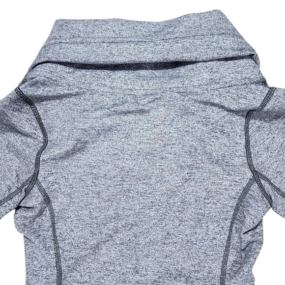 Lululemom Be Present Zip Jacket Size 2 Heathered Slate Grey Casual Athleisure - Picture 3 of 11